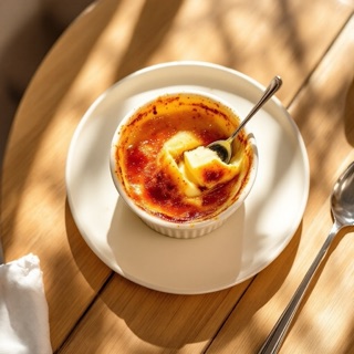 Crème brûlée de vainilla